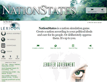Tablet Screenshot of communist.nationstates.net
